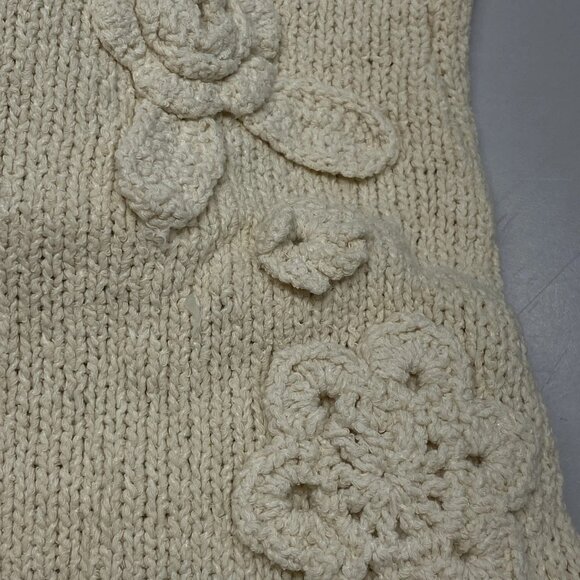 JLUXLABEL Women’s Sea Soul One-Shoulder Midi Dress Ivory Size M - Picture 10 of 10